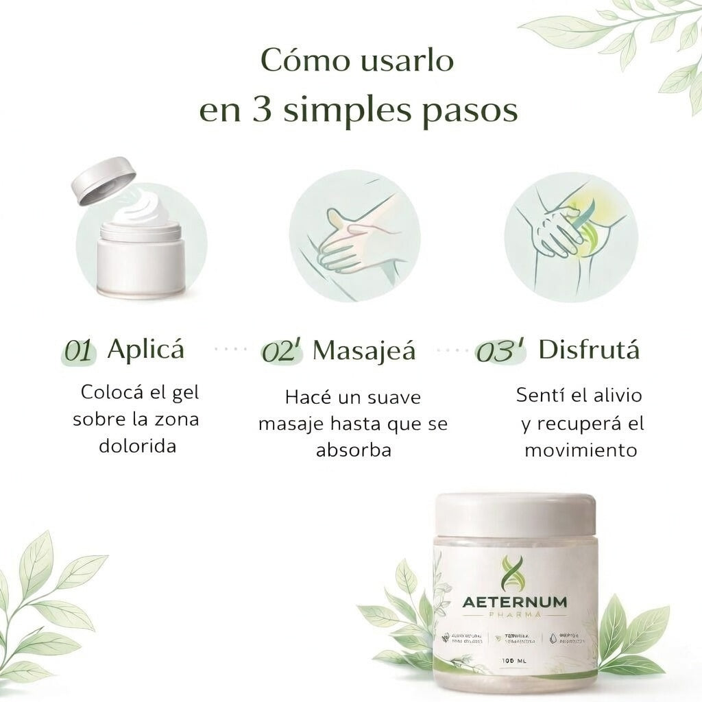 Gel para dolores intensos